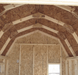 Little Cottage Company - Gambrel Barn Chicken Coop Kit - View of Ceiling