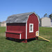 Little Cottage Company - Gambrel Barn Chicken Coop Kit with Floor Kit - Full View