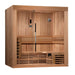 Golden Designs - Copenhagen Edition 3-Person Traditional Steam Sauna in Canadian Red Cedar - Side