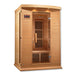 Golden Designs - Maxxus 2-Person FAR Infrared Sauna with Low EMF in Canadian Hemlock - Main