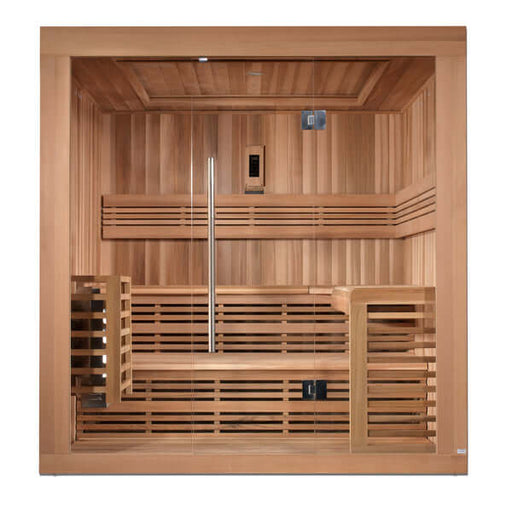 Golden Designs - Osla Edition 6-Person Traditional Sauna in Canadian Red Cedar - Main