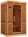 Golden Designs - Maxxus 2-Person FAR Infrared Sauna with Low EMF in Canadian Red Cedar - Main