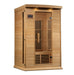 Golden Designs - Maxxus 2-Person FAR Infrared Sauna with Near Zero EMF in Canadian Hemlock - Main