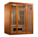 Golden Designs - Maxxus "Alpine" Dual Tech 3-Person FAR Infrared Sauna with Low EMF in Canadian Hemlock - Main