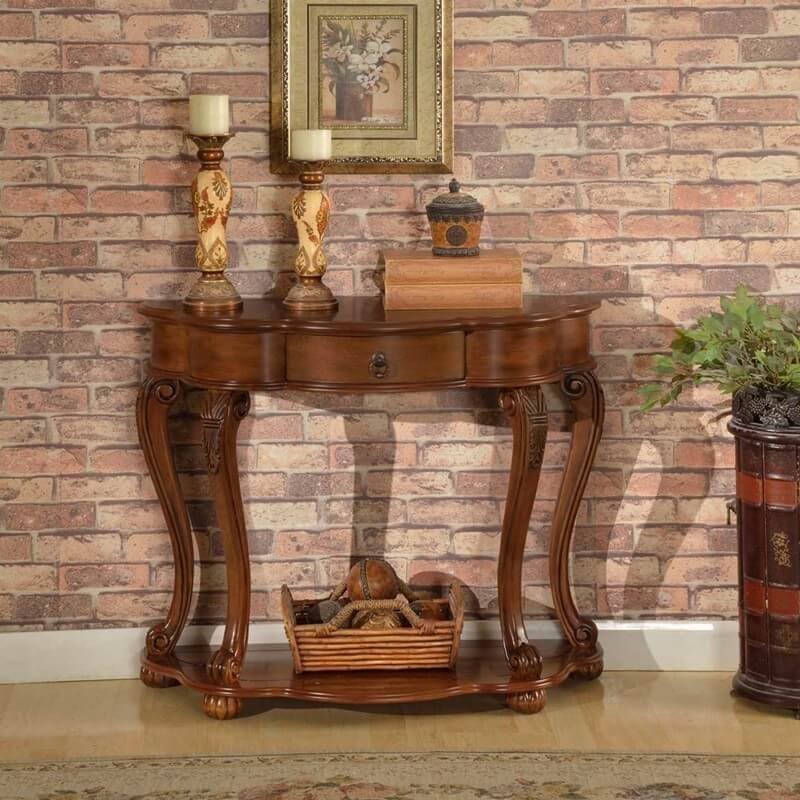 1/2 Inch Old World Entry Table | Homestead CedarWorks