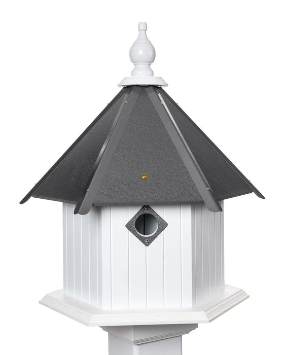 gray birdstead birdhouse gardenia bird house