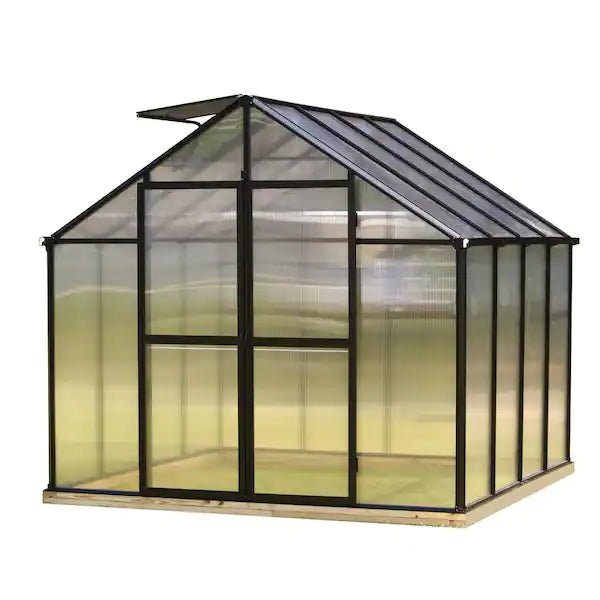 riverstone greenhouse kits mont 8 bk premium