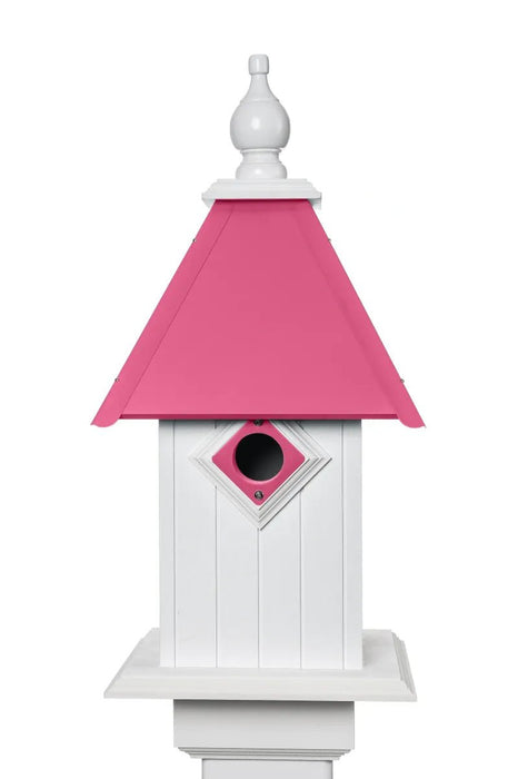 pink all american birdstead birdhouse