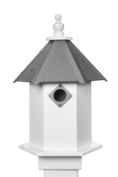 birdstead birdhouses gray songbird bird house
