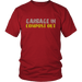 Garbage In Compost Out | Homestead Composting Mens T-Shirt - Red