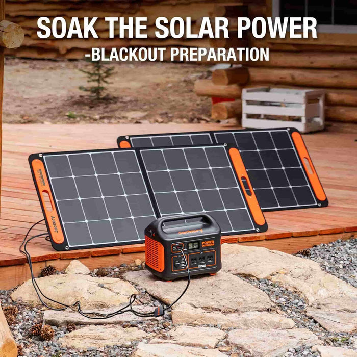 Jackery SolarSaga 100W Solar Panel - Full View