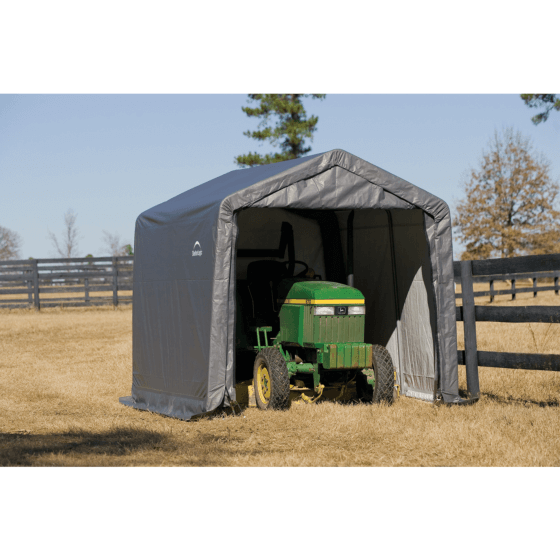 tent shed ShelterLogic Shed-in-a-Box Canopy Storage Shed - 10´ x 10´ x 8´