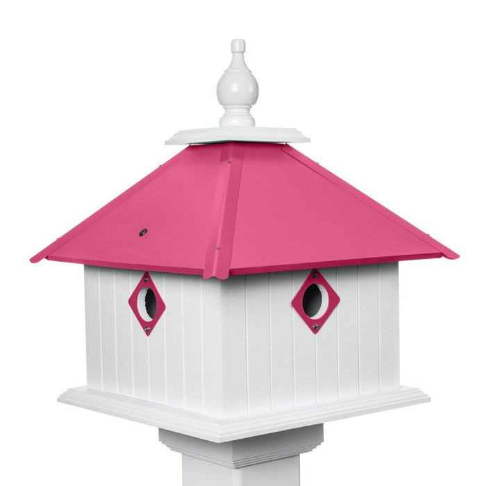 pink birdstead birdhouse jasmine bird house