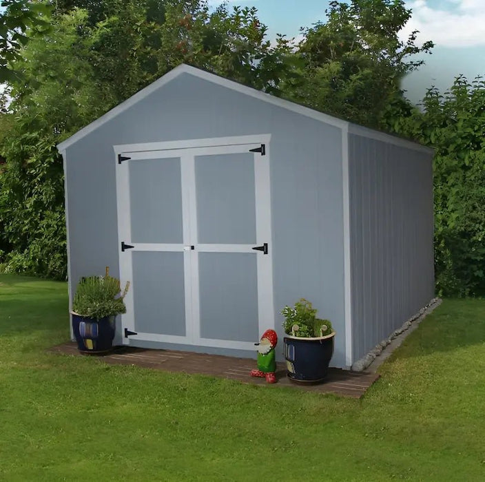 little cottage company value gable shed in backyard