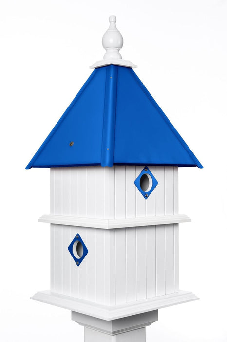 cobalt blue birdstead birdhouse holly bird house